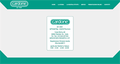 Desktop Screenshot of cardoneottica.com
